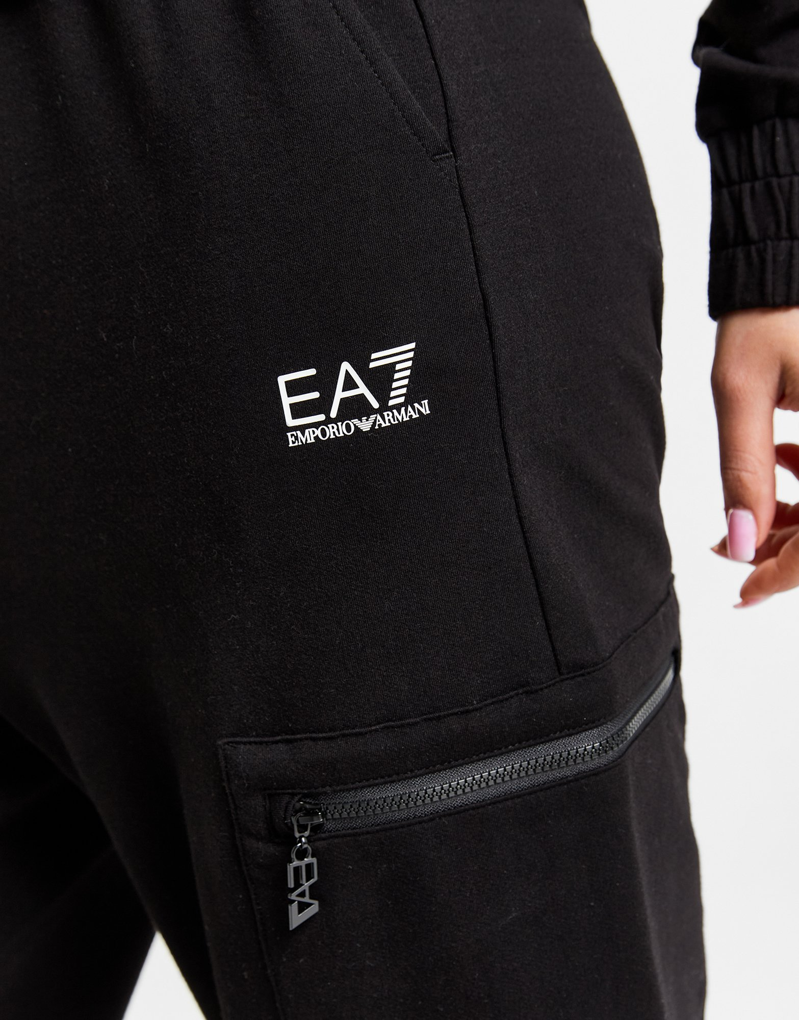 Emporio Armani EA7 Ensemble de survêtement Zippé Cargo Femme