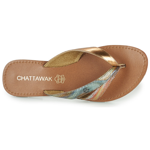 Chattawak - KALINDA - Doré / Multicolore