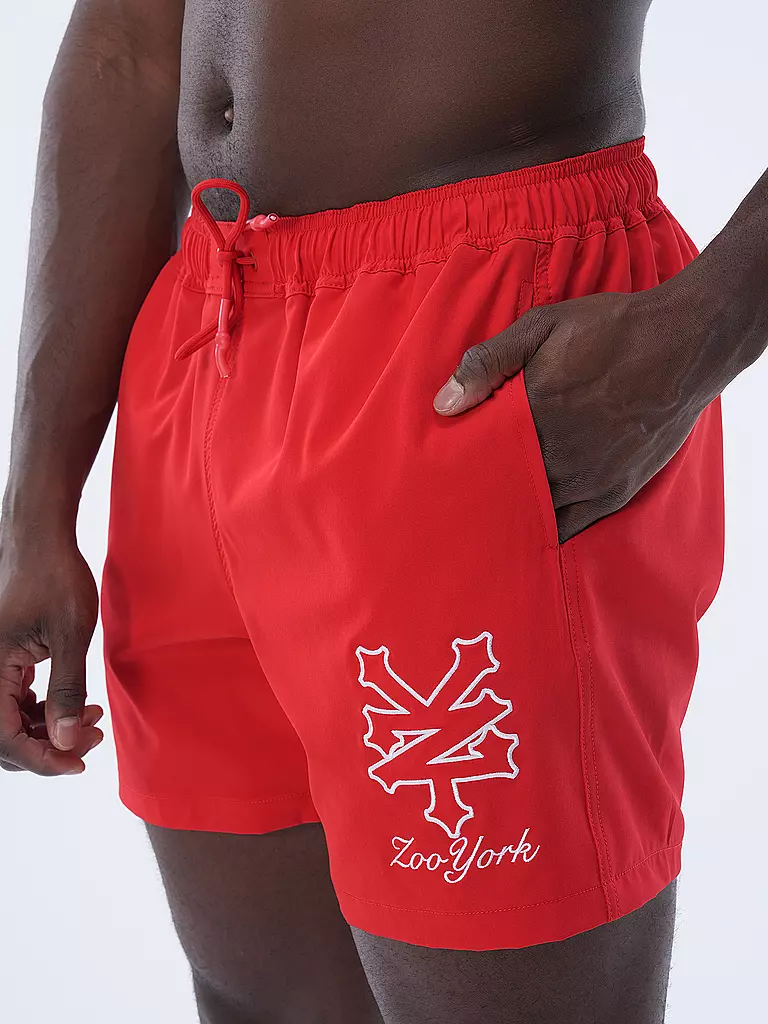 ZOO YORK Shorts SIGNATURE rot