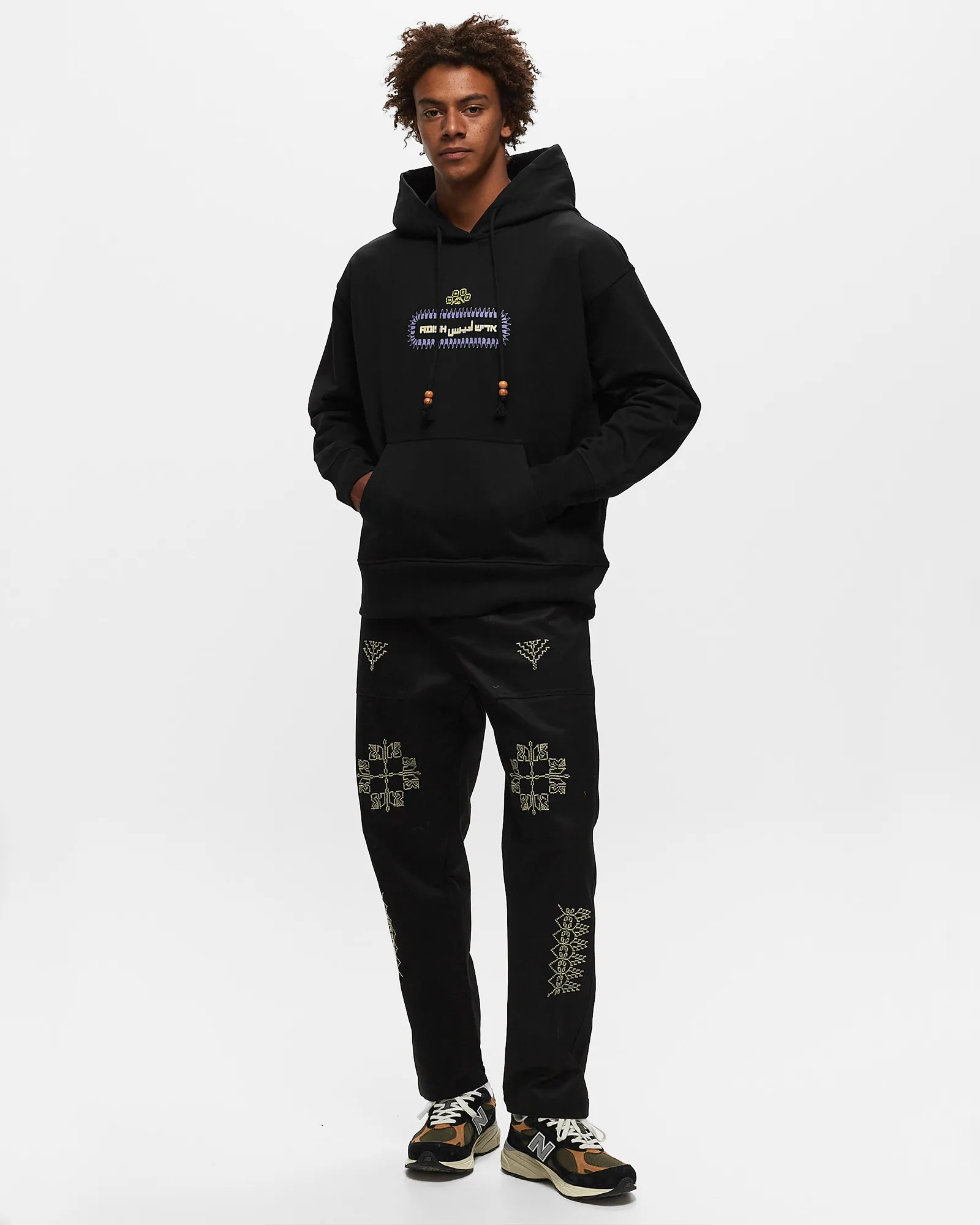 ADISH Alkhws Logo Hoodie Sweatshirt