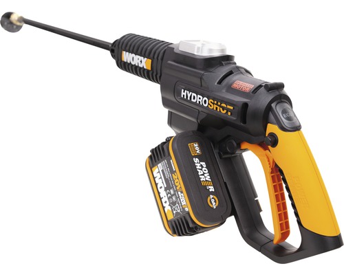 WORX Hydroshot WG630E 20V accu hogedrukreiniger inclusief accu en lader (druk 25 bar, 210 l/u)