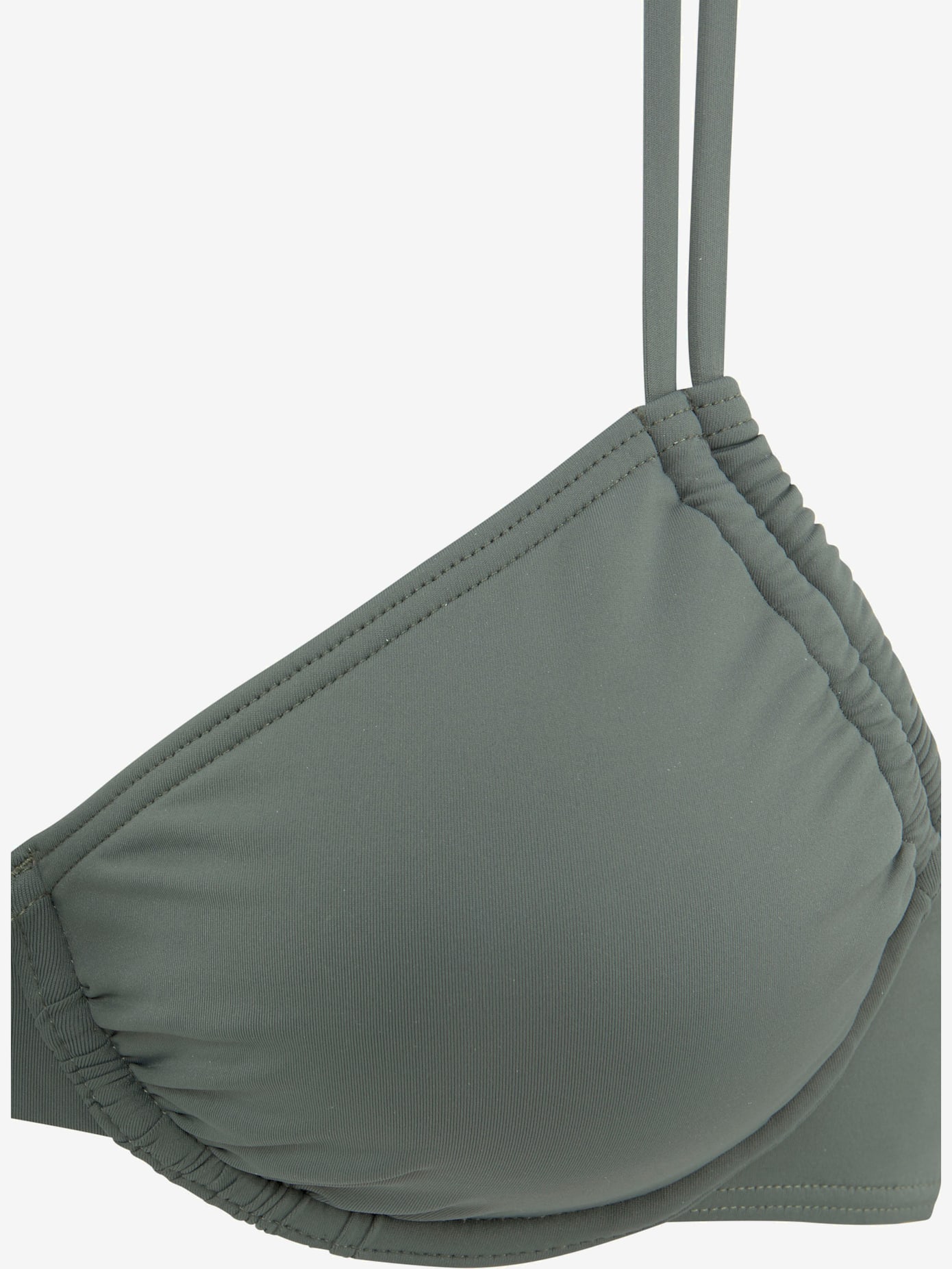 Haut de maillot de bain à armatures design classique