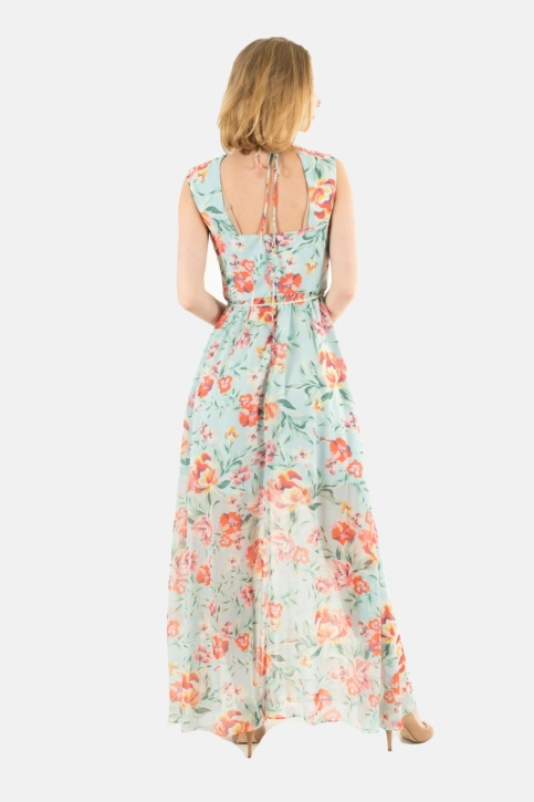 Robe guess jeans sl gildaong p7ng rose meadows print