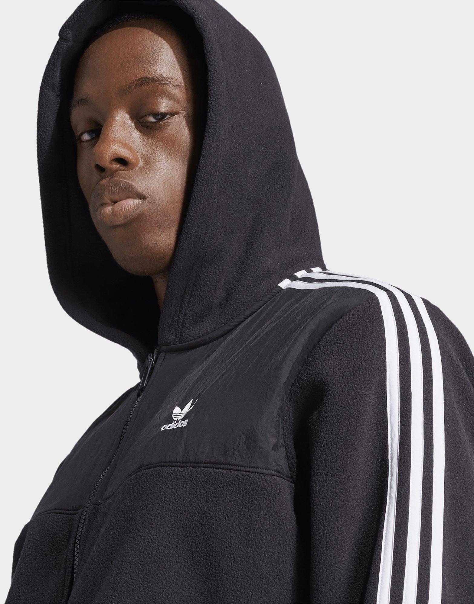 adidas Sweat-shirt à capuche molleton Adicolor 3-Stripes Teddy