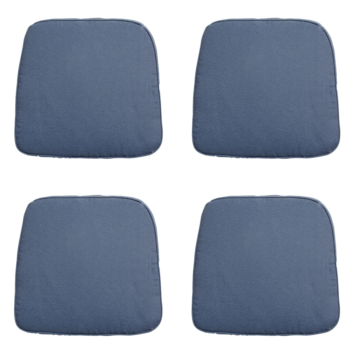 Madison Panama safier blue Zitkussen - Set van 4