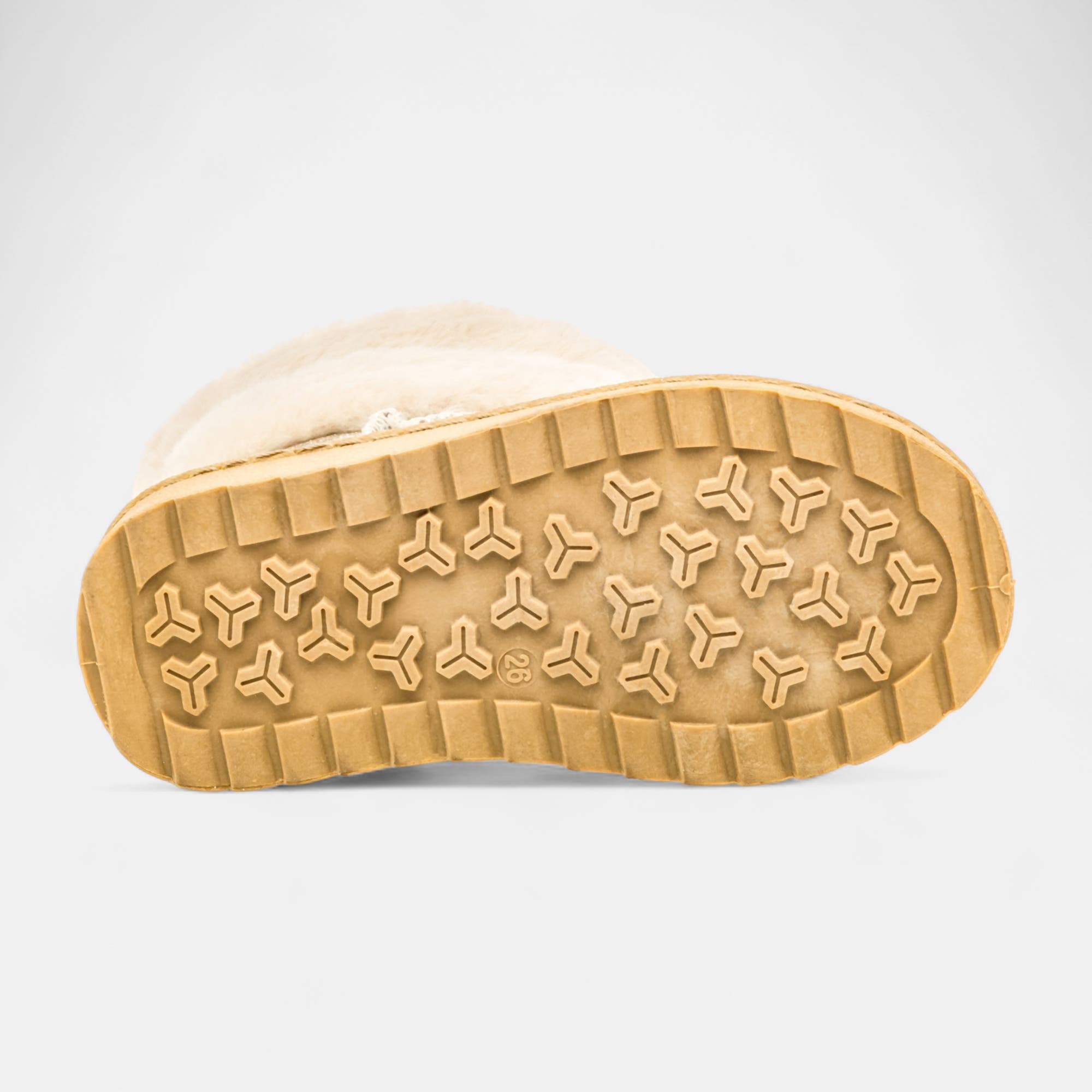 Bottines Fille or