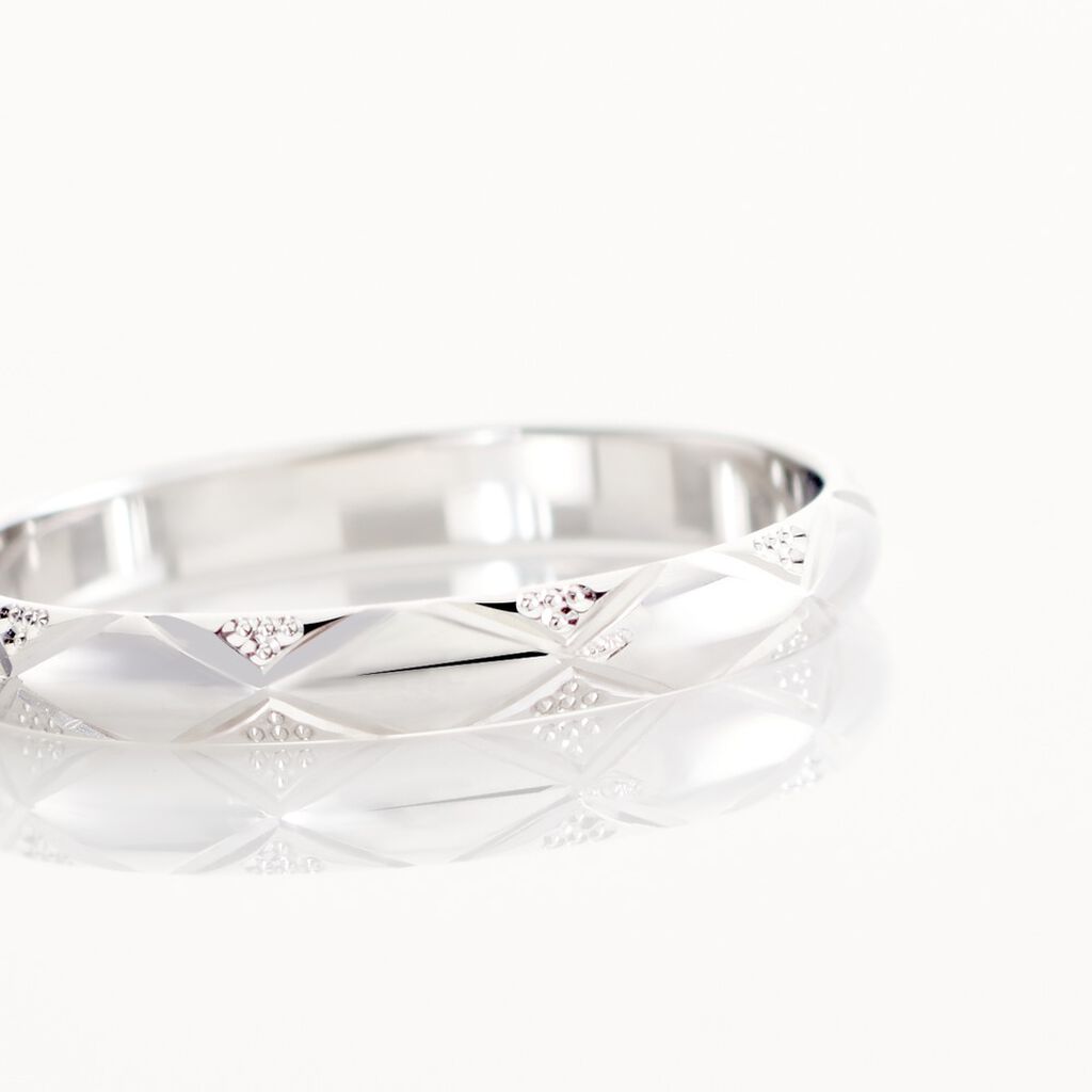 Alliance Harmonie Demi Jonc Classique Or Blanc