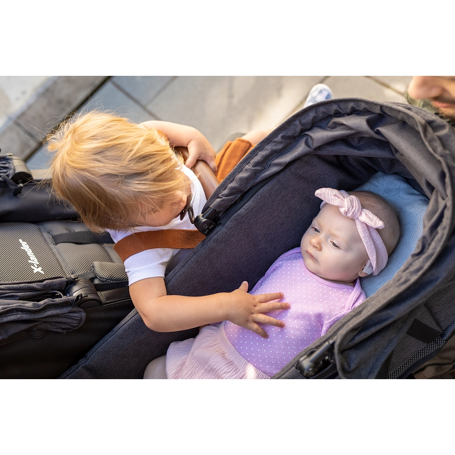 X-lander Babywanne X-Nest für X-Double in Double Grey