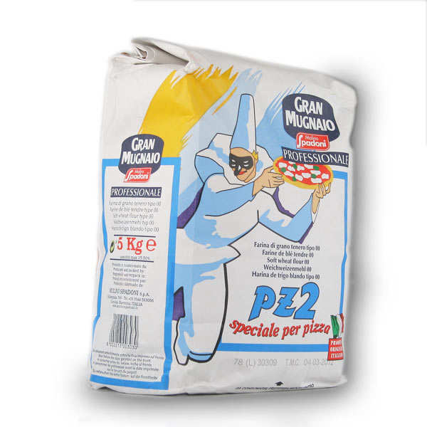 Farine italienne Spadoni PZ2 (levage 4-6h) pour pizza type 00 W200