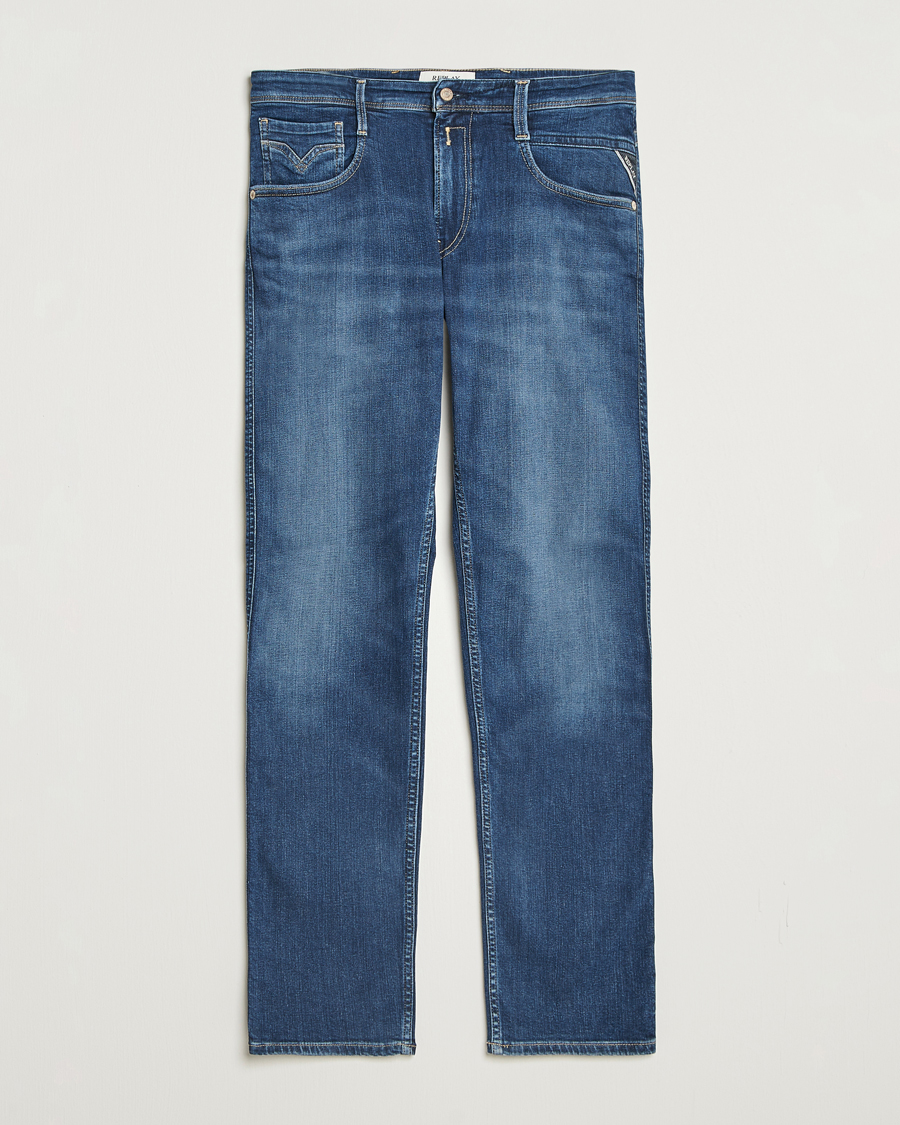 Replay Anbass Super Stretch Bio Jeans Medium Blue