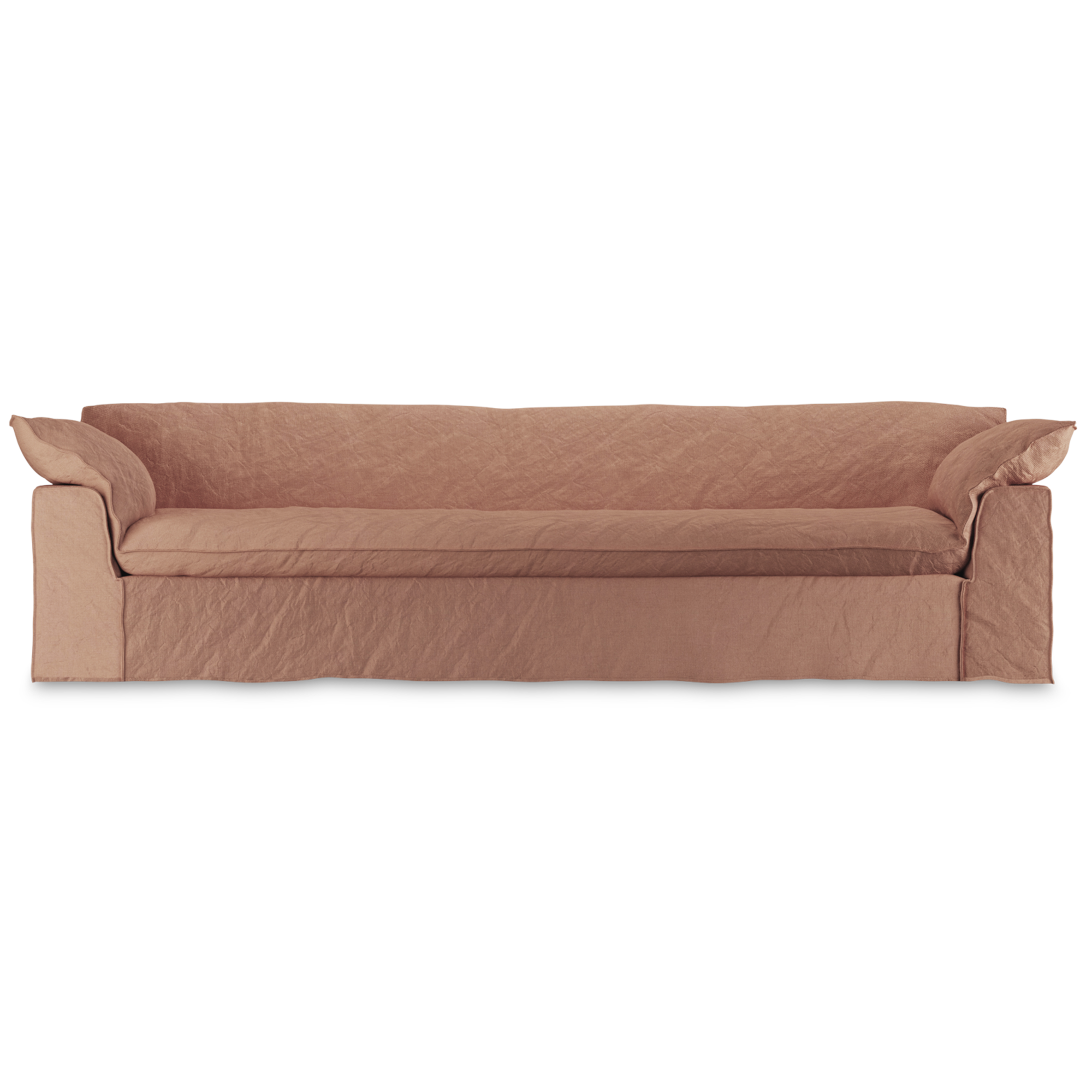 3-zitsbank Nomad linnen dusty rose
