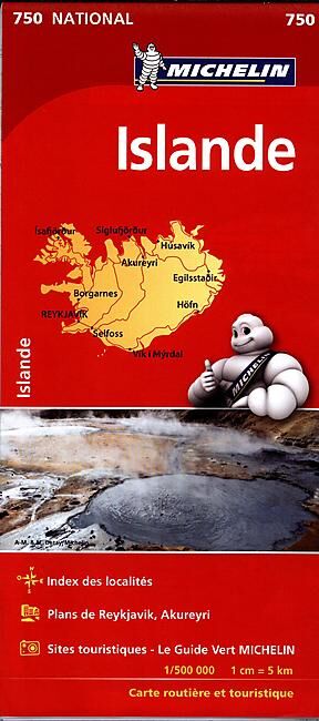MICHELIN - 750 ISLANDE 1 500 000