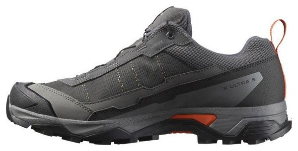 Chaussures Outdoor Salomon X Ultra 5 GTX Gris/Rouge Homme