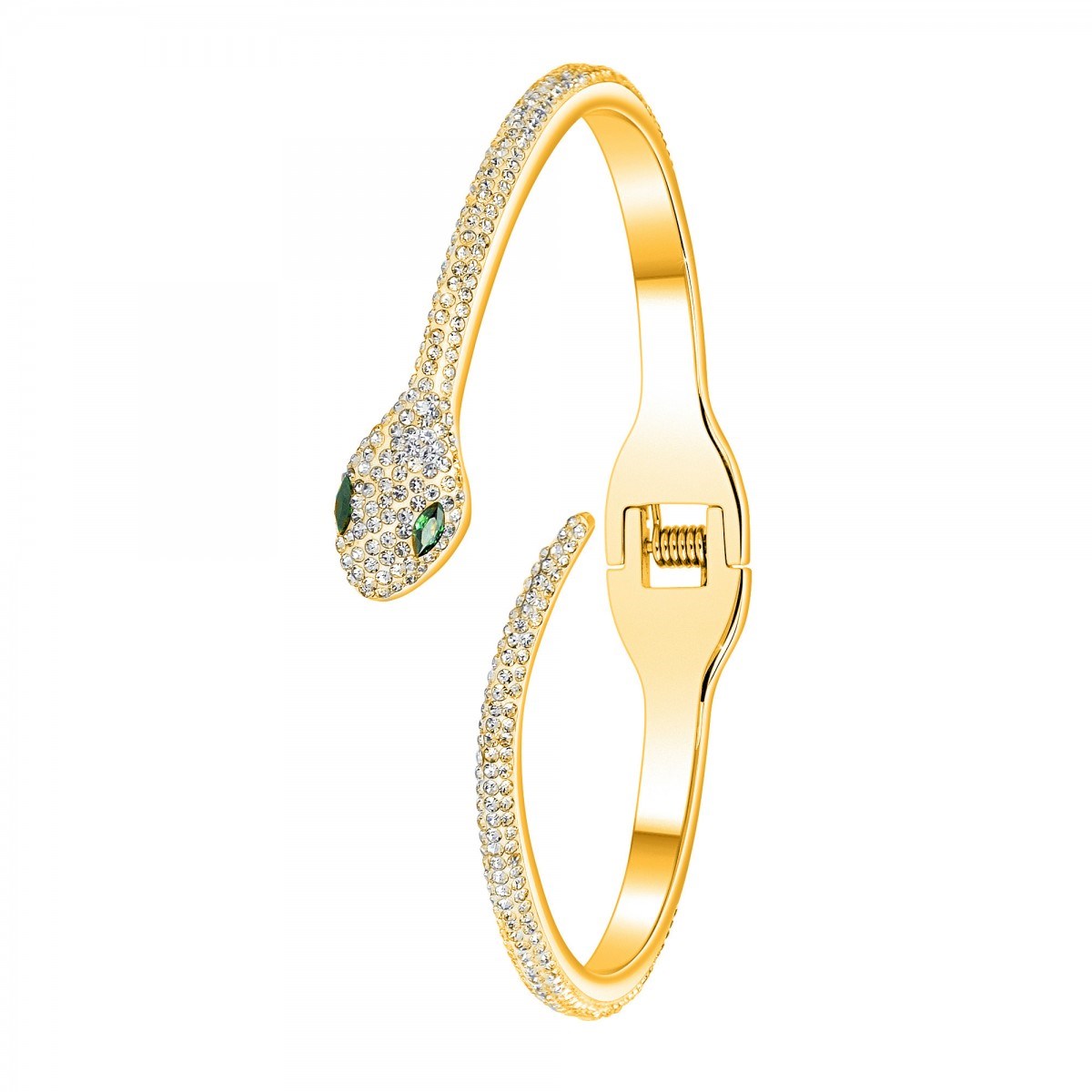 Bracelet serpent en acier inoxydable par SC Bohème