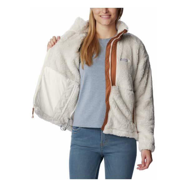 Veste polaire COLUMBIA BOUNDLESS DISCOVERY SHERPA FZ CHALK/CAMEL BROWN