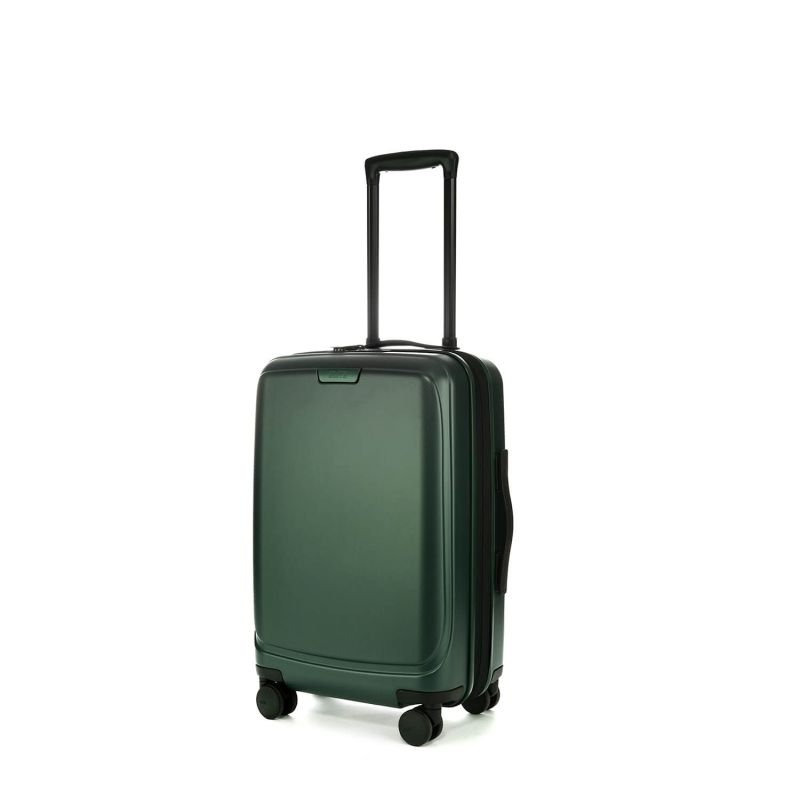 Valise cabine rigide Pure Mate Extensible 55 cm Vert foncé