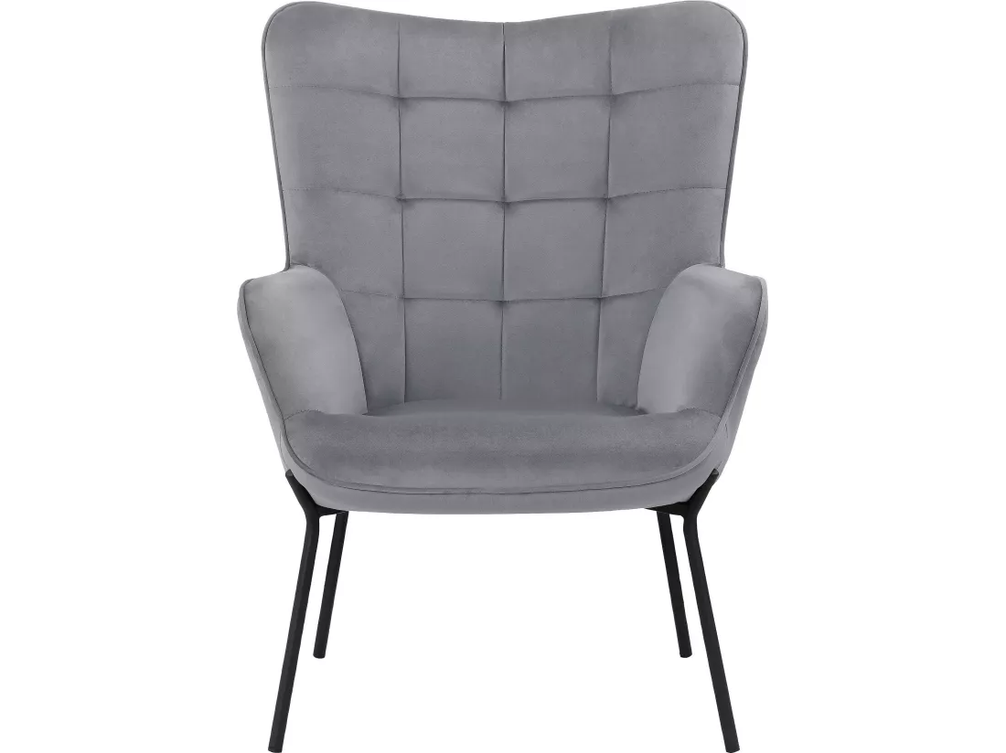 Fauteuil Boris Gris Clair Stax