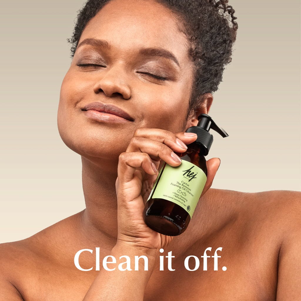 HEJ ORGANIC  Cactus The Remover Foaming Oil Cleanser, 100 ml