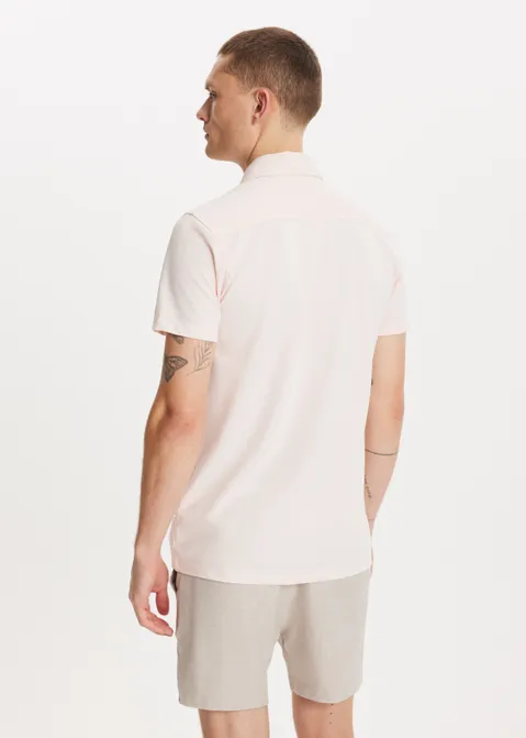 Polo met logo roze (ROS)