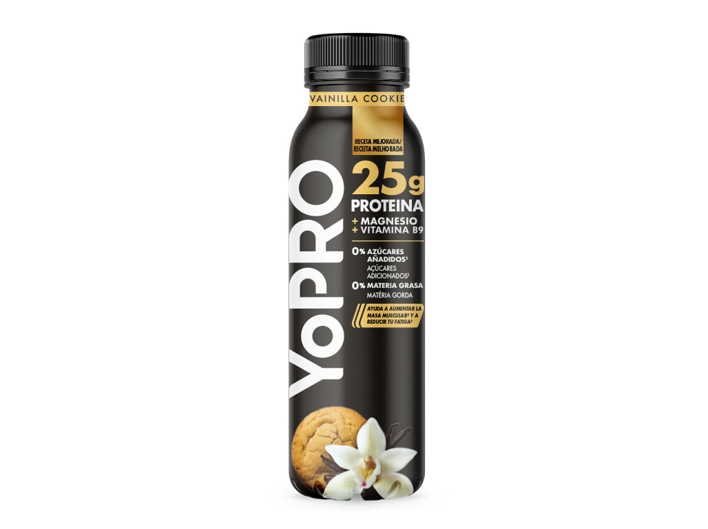 IOGURTE YOPRO LÍQUIDO BAUNILHA COOKIES 300G