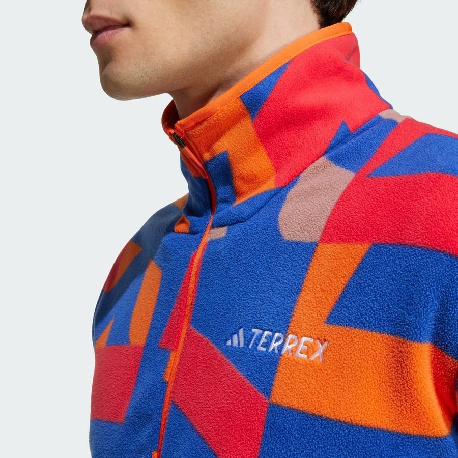 Adidas Veste molleton entièrement zippée imprimée Terrex Multi