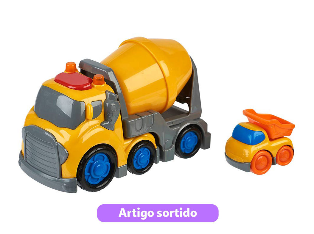 CARRO COM LUZ E SOM ONE TWO FUN MODELOS SORTIDOS