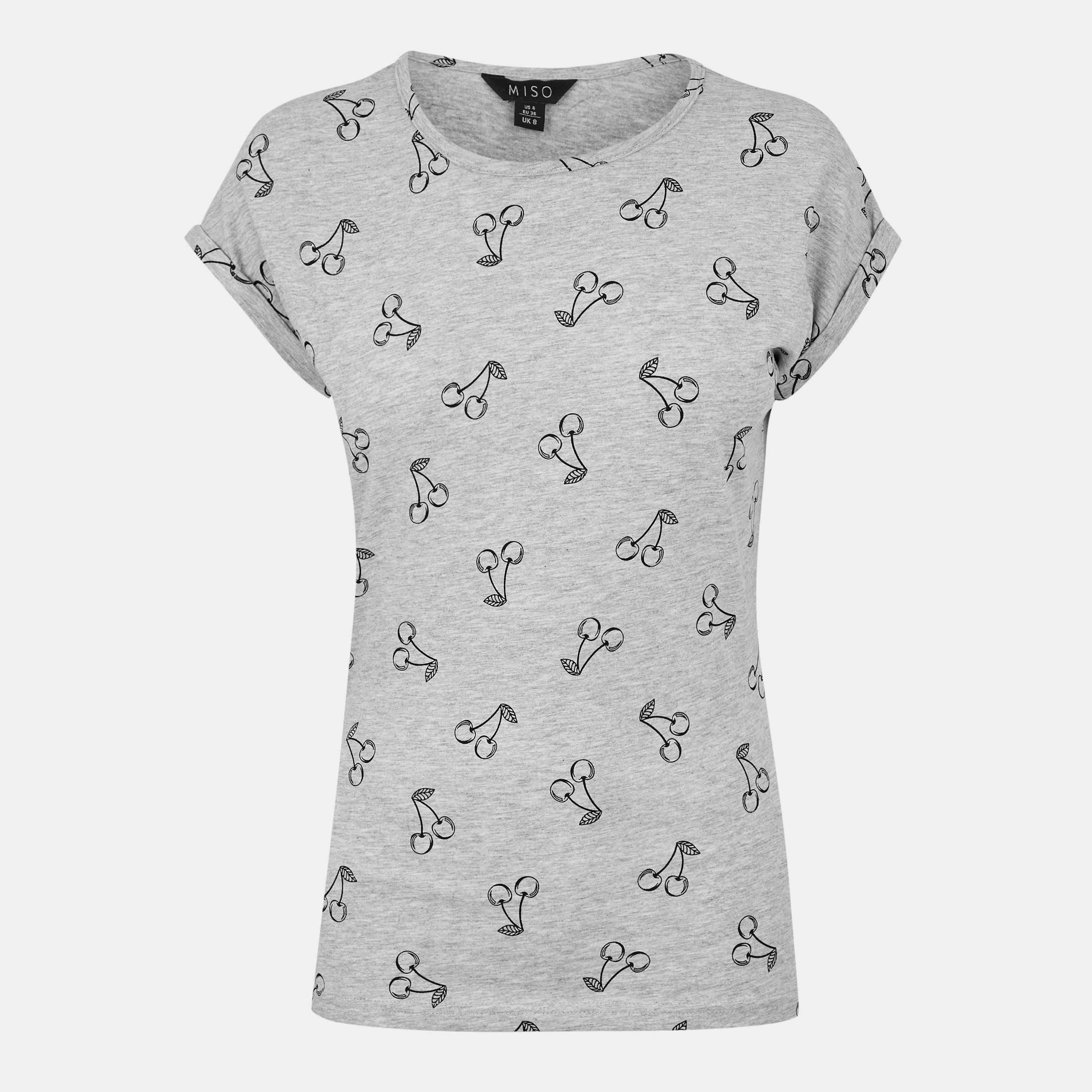 Miso Printed Boyfriend T Shirt