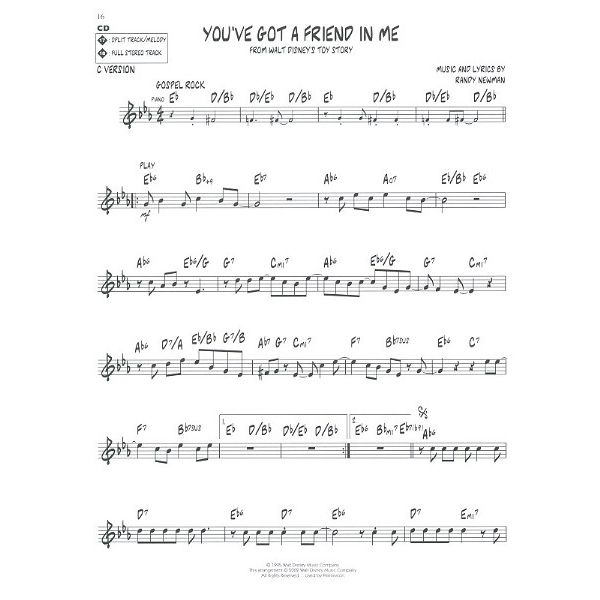 Hal Leonard Jazz Play-Along Disney Classic