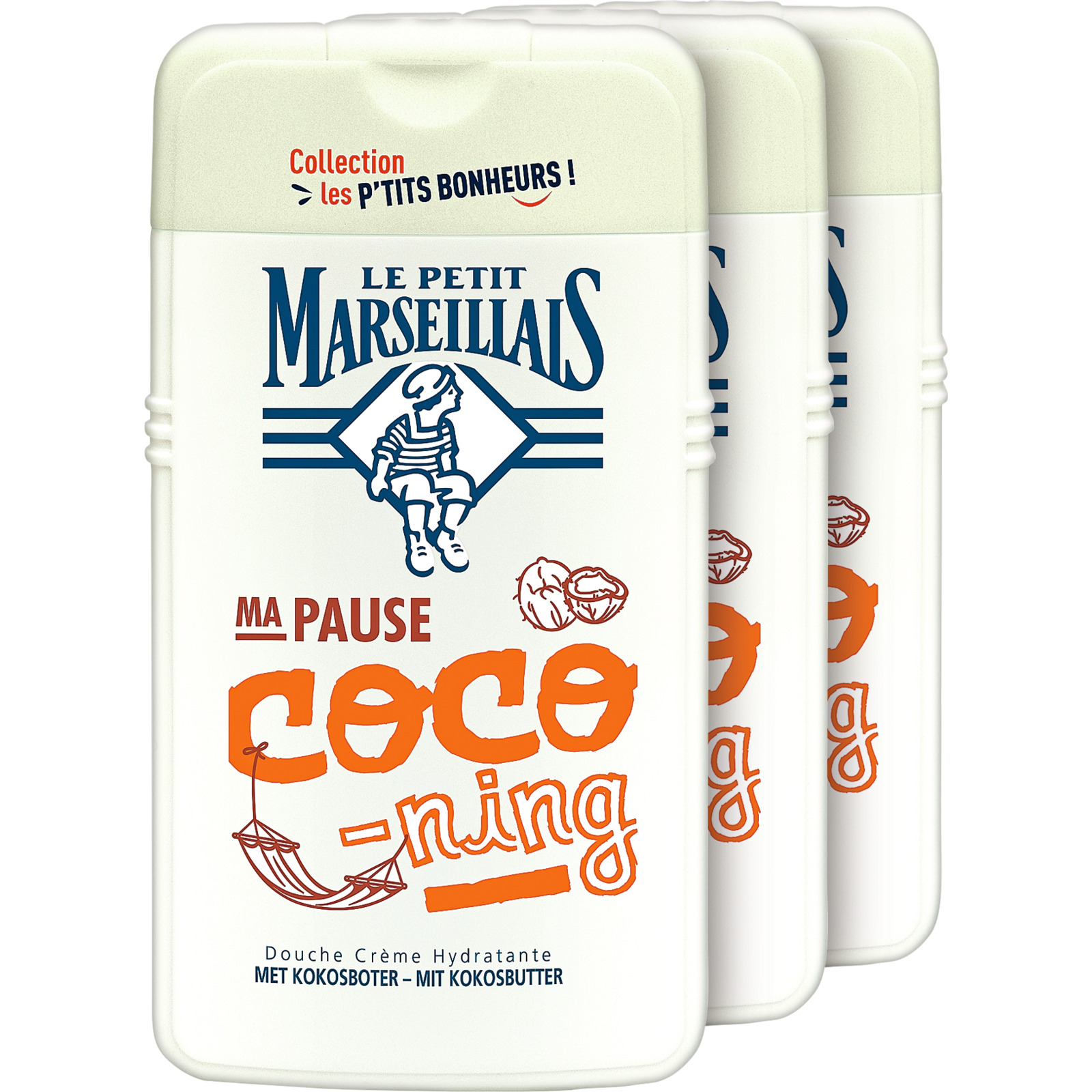 Le Petit Marseillais Duschgel Ma pause coco-ning 3 x 250 ml