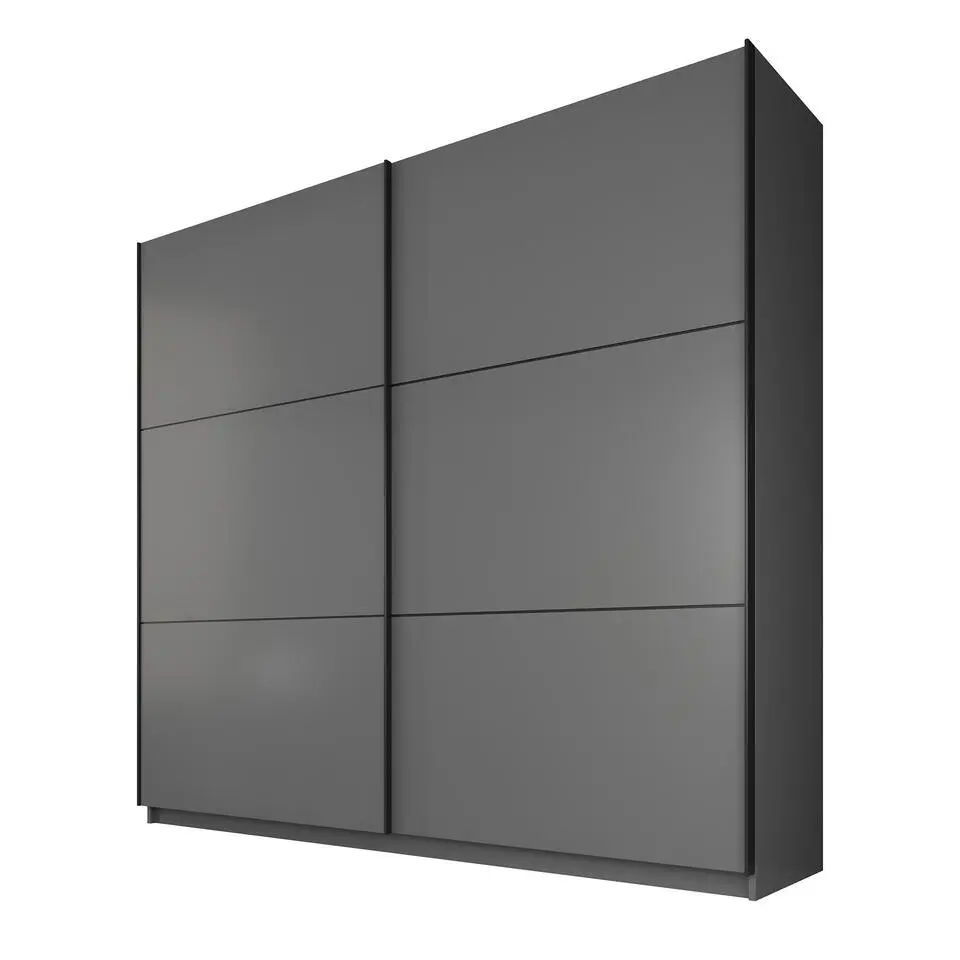 Meubella - Kledingkast Samantha - Grijs - 217 cm