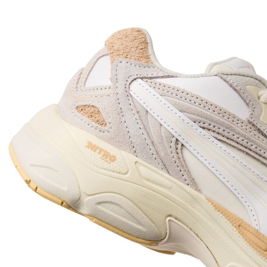 PUMA Chaussures Teveris Nitro Thrifted - Blanc/Marron Femme