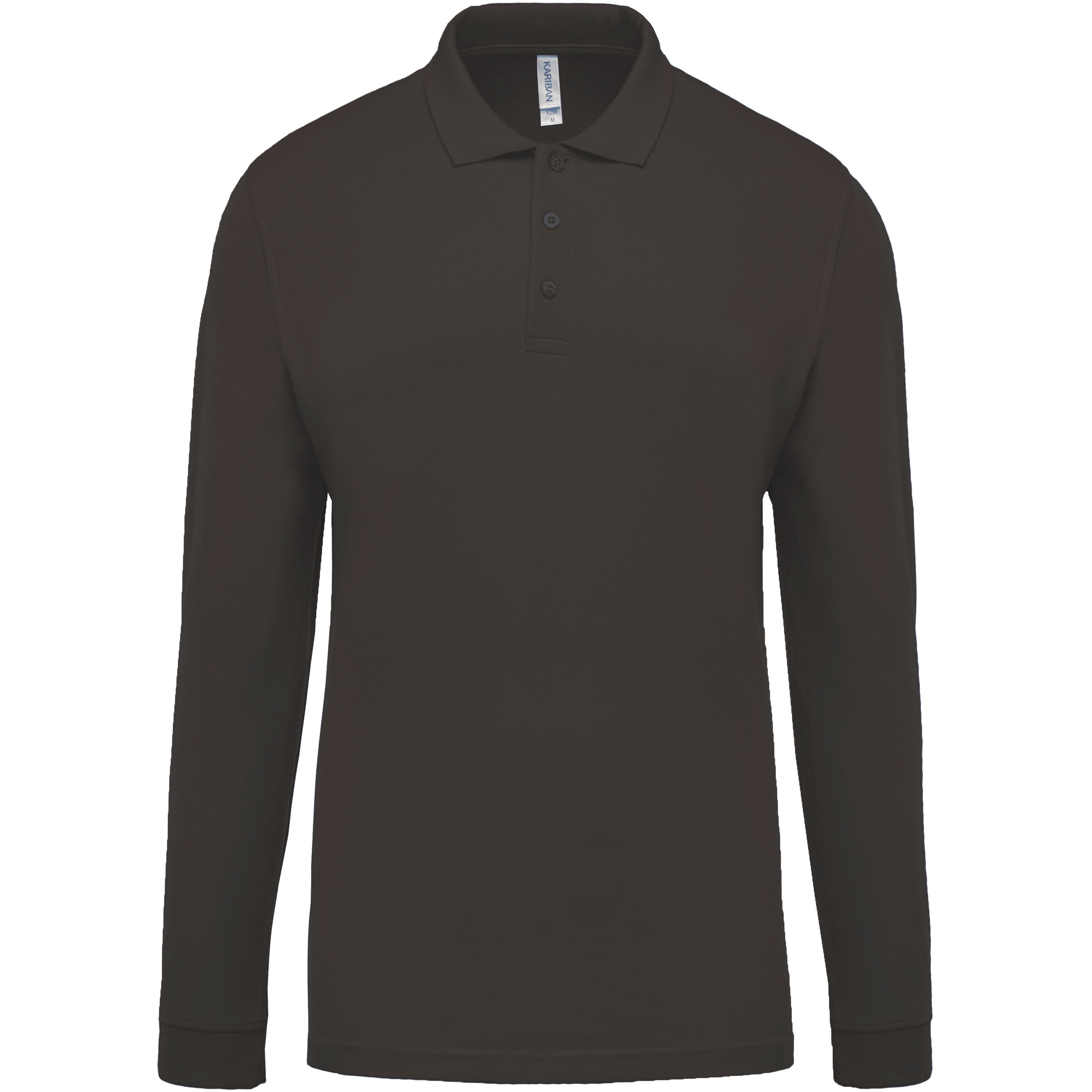 Kariban K256 - Polo piqué manches longues homme