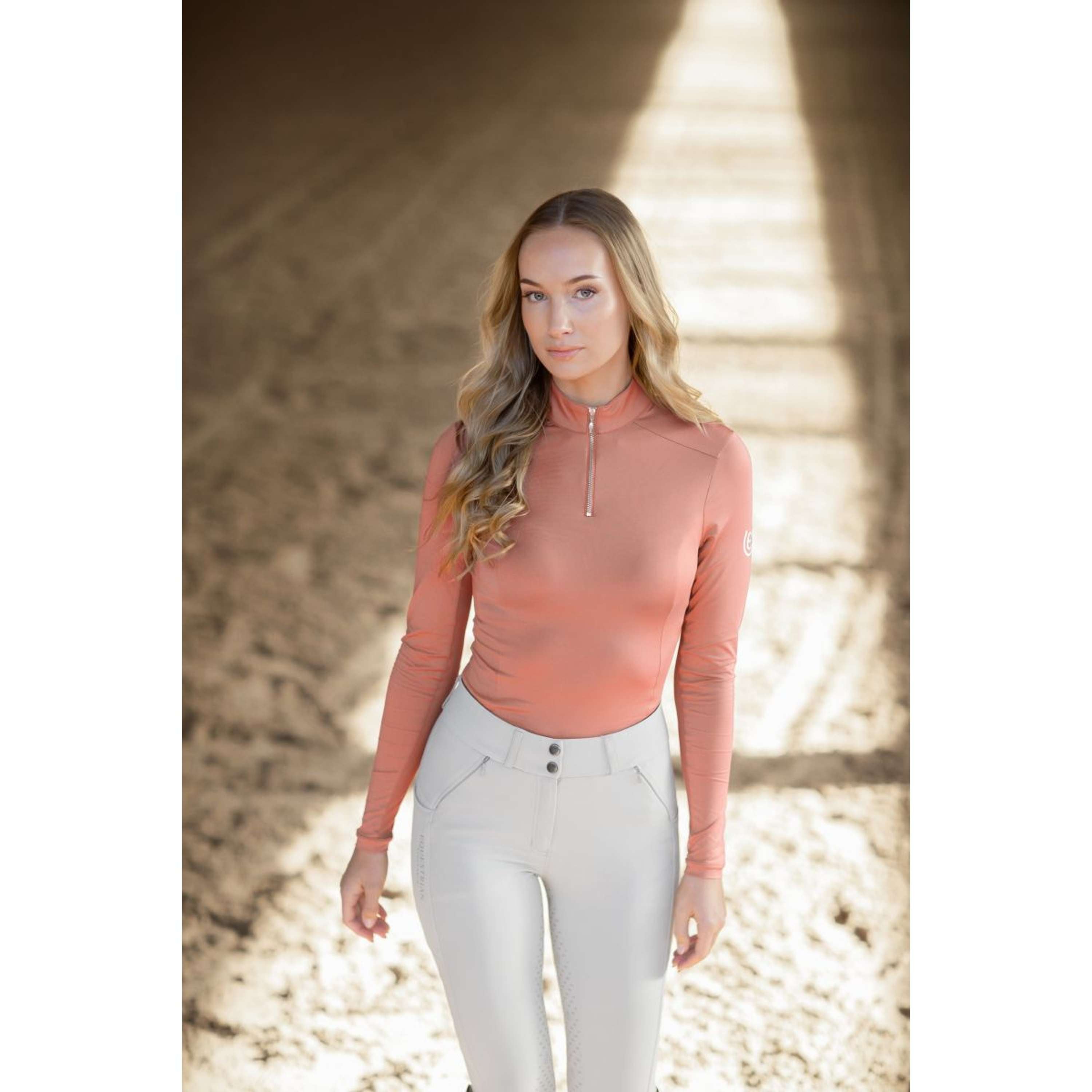 Equestrian Stockholm Shirt Air Breeze Sun Coral
