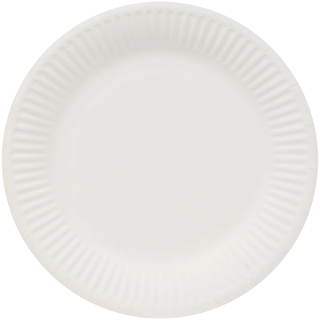 Assiettes en carton
