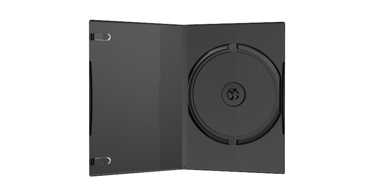 MediaRangeDVD Case Single black sleeve  (Zwart, 50 stuks, Bulk)