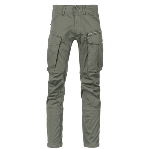 G-Star Raw - ROVIC ZIP 3D STRAIGHT TAPERED - Gris / Vert