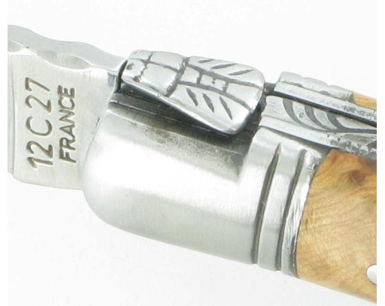 Laguiole Genévrier Couteau de poche Laguiole par Chazeau Honoré