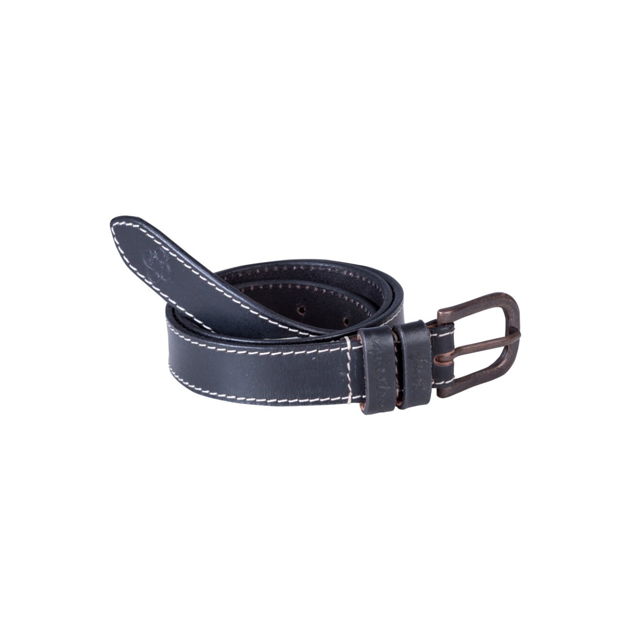 4Riders Gürtel Horseshoe navy 80 cm