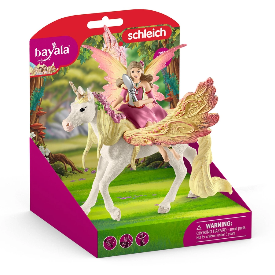 schleich® Feya mit Pegasus-Einhorn 70568