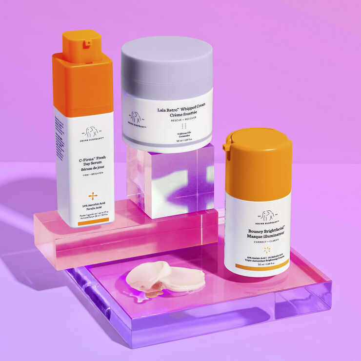 DRUNK ELEPHANT Bouncy Brightfacial - Clarifying face mask