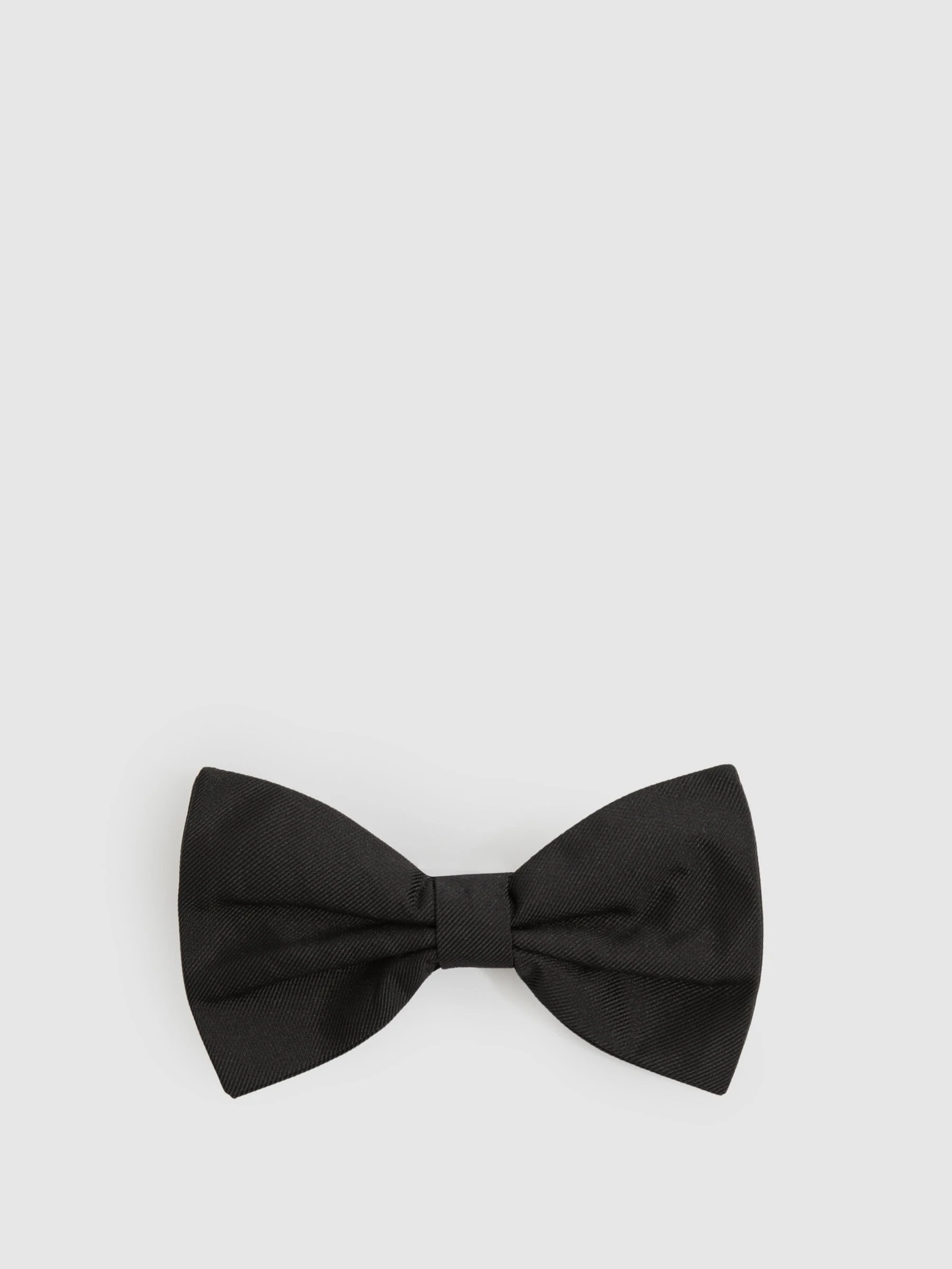 Zwart - Reiss - Boyle - Grosgrain zijden vlinderstrik