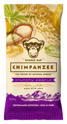 Barre énergétique Chimpanzee Crunchy Cacahuète - 55g