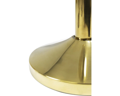 Klassieke roestvrijstalen gouden paal (zonder voet) 87,5 cm