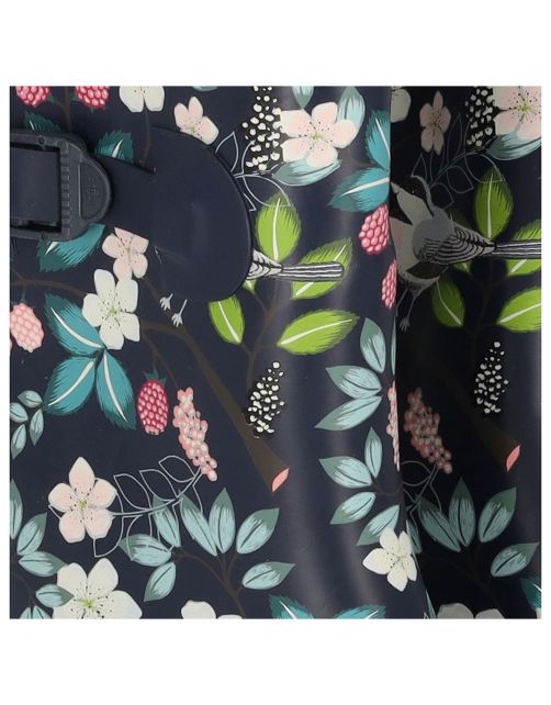 Xq Footwear Dameslaars Bloemen Blauw - Laarzen