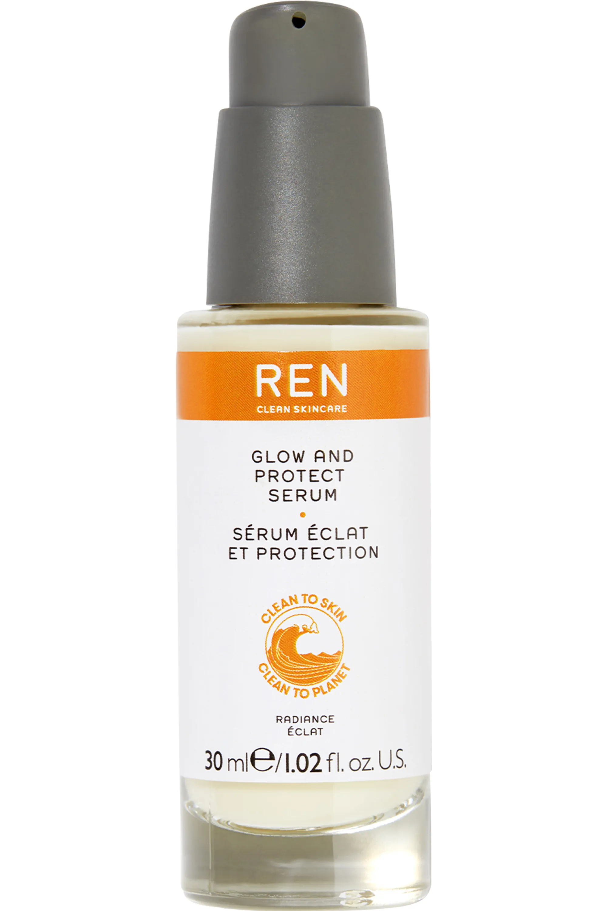 REN Serum à la vitamine C éclat & protection Radiance-30 ml