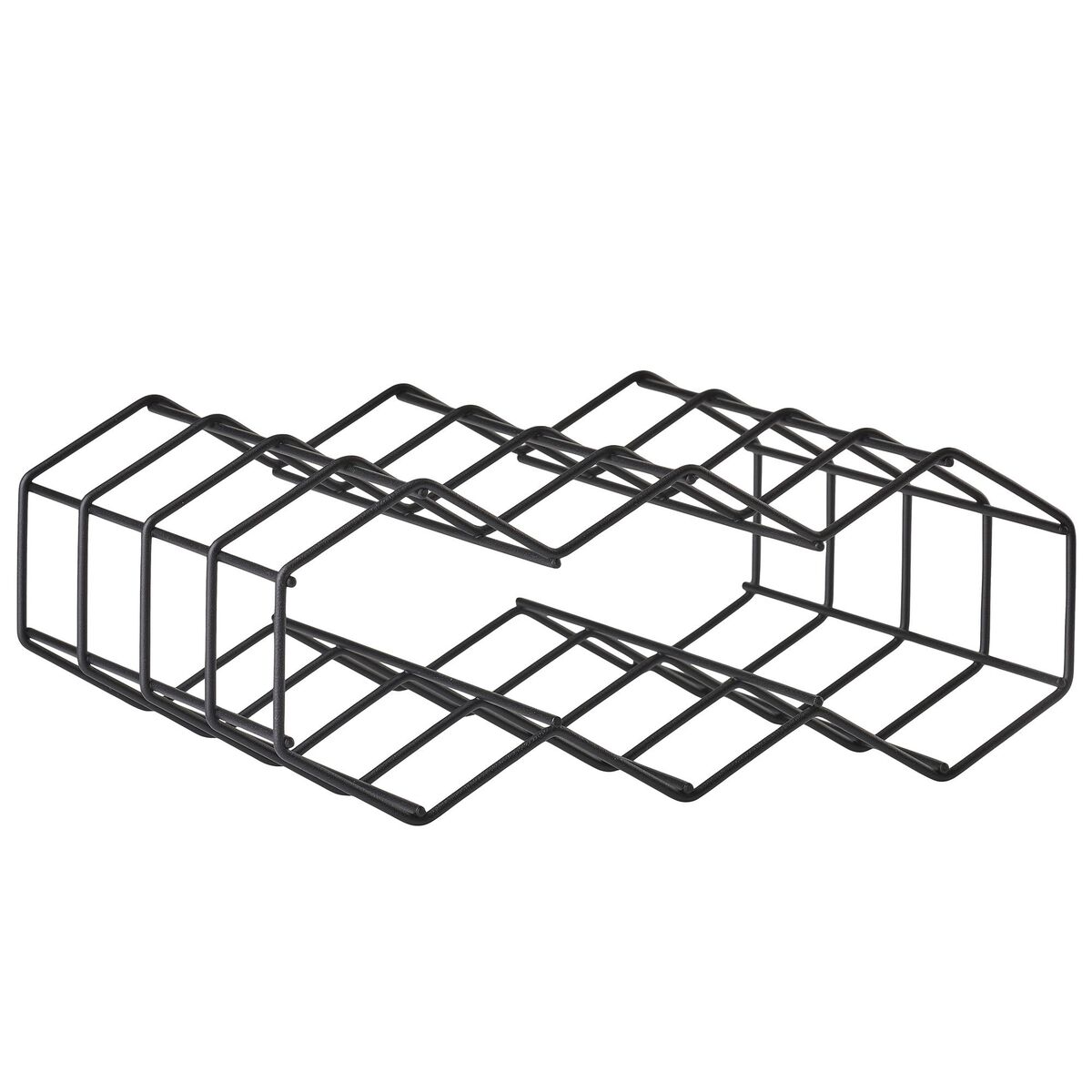Rocks vinholder 28,8 cm, svart