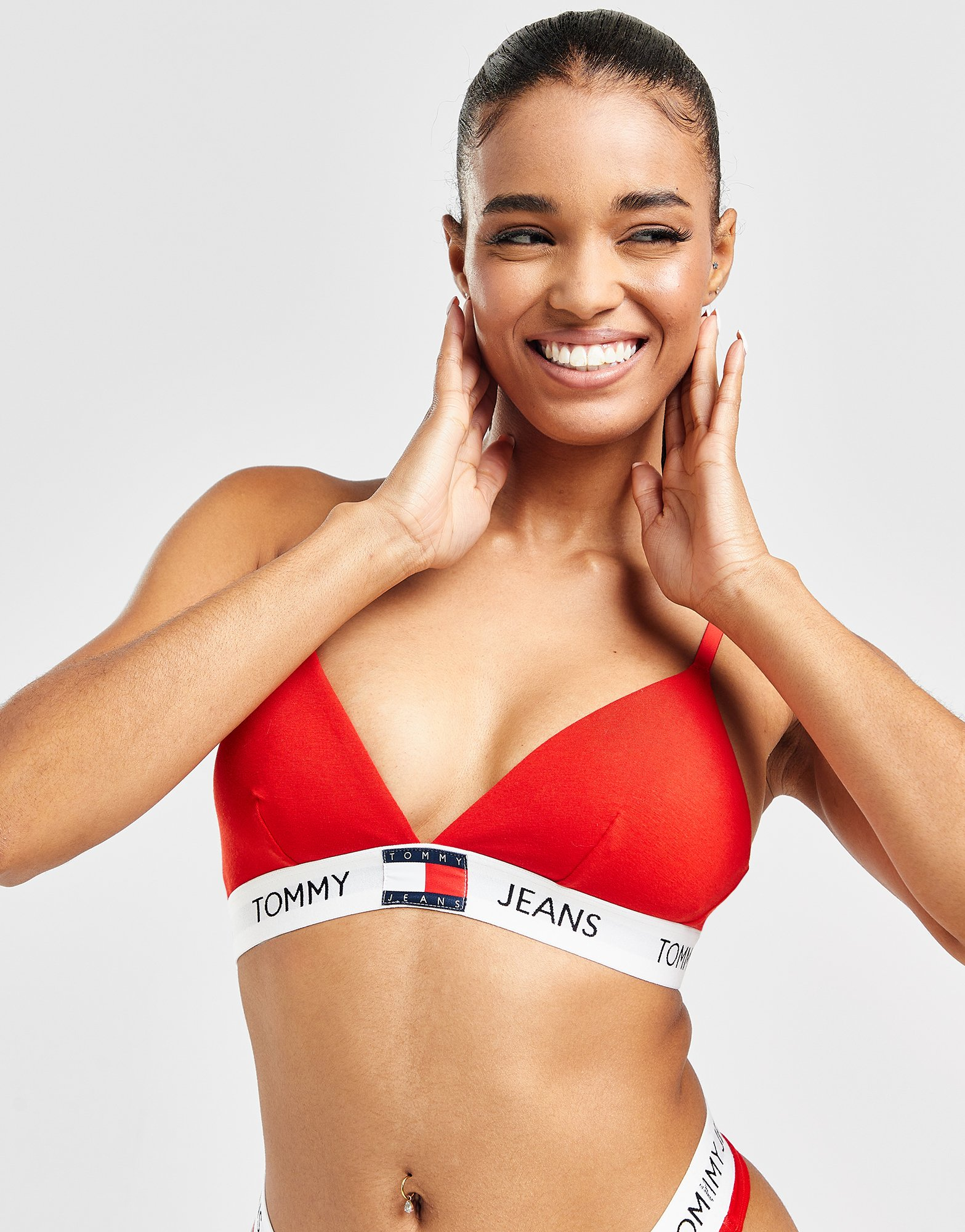 Tommy Jeans Brassière Triangle Heritage Femme