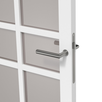 Arne & Bodil binnendeur ABE105 brons glas - wit afgelakt