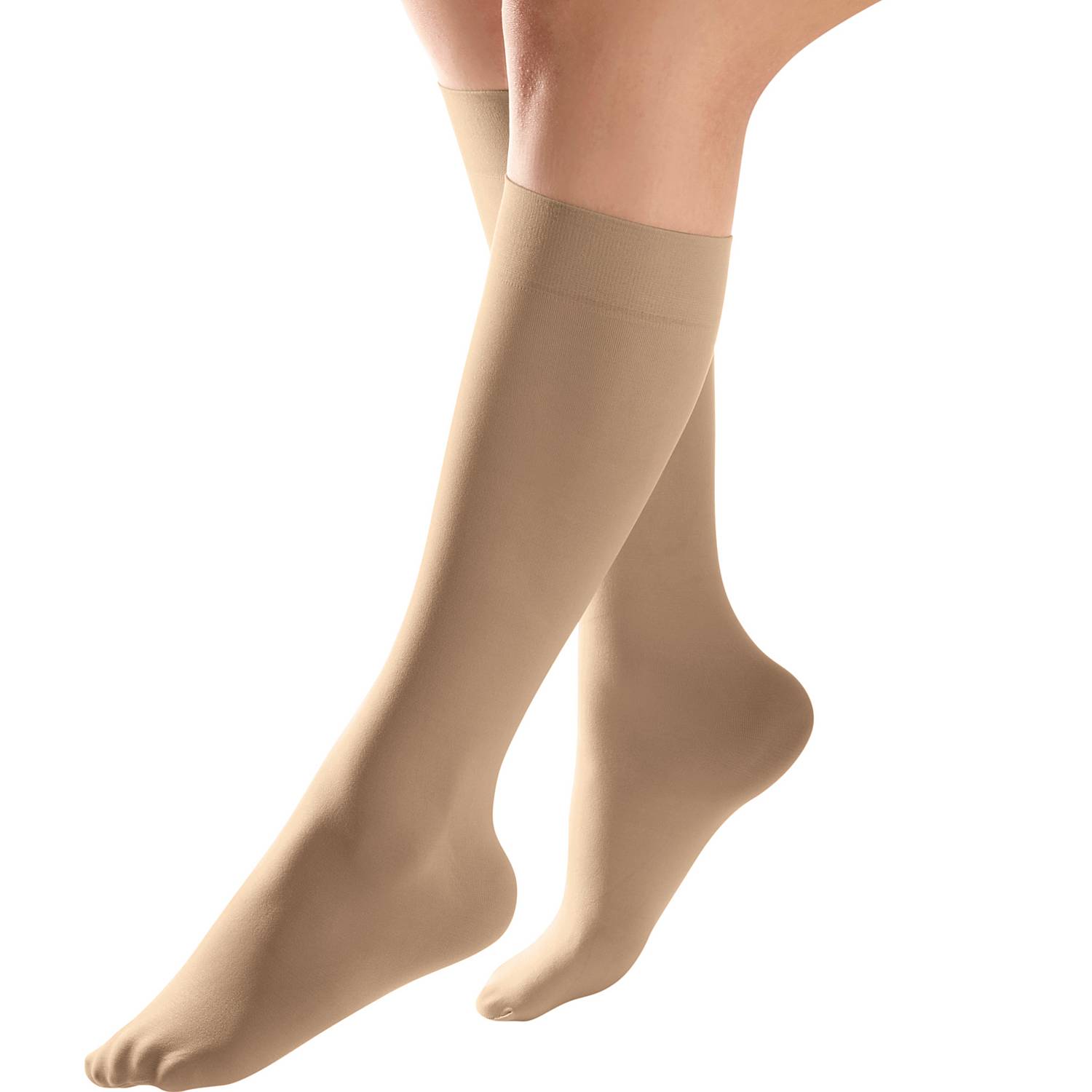 MedoVital Damen-Stütz-Kniestrümpfe 3 Paar