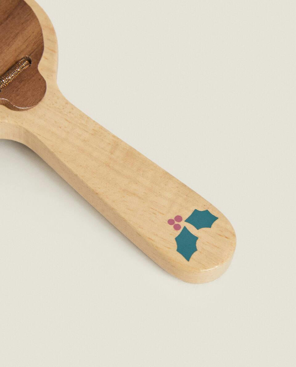 Brinquedo infantil de Natal: castanholas